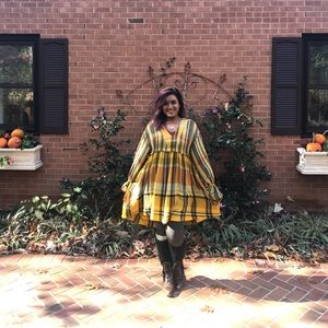 Free people falling stars mini dress size S